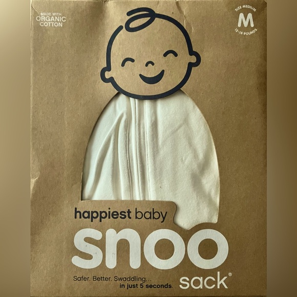 Happiest Baby Snoo Sack - Cream - Picture 1 of 2